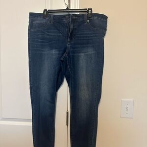 Old Navy Blue Straight Leg Jeans Classic Denim